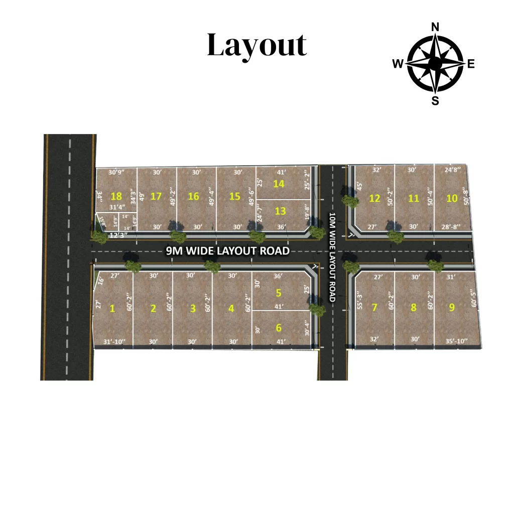 Terrain Estate Layout